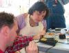 Workshoppers endured, and found their own methods to the madness.